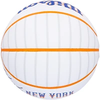 Carmelo Anthony New York Knicks Autographed Wilson 2024-25 City Edition Collector Basketball