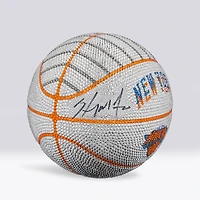 Carmelo Anthony New York Knicks Autographed Wilson 2024-25 City Edition Collector's Basketball - Art by Rock On Sports