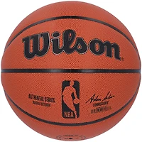 Carmelo Anthony New York Knicks Autographed Wilson Authentic Series Indoor/Outdoor Basketball with "NY Forever" Inscription