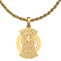 GLD New York Knicks 2026 NBA Finals Champions Logo Pendant