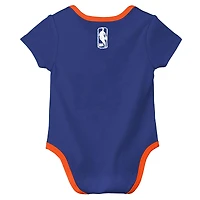 Ensemble de 2 bodies Nike bleus New York Knicks Courtside Premier pour bébé