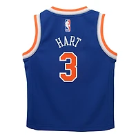 Infant Nike Josh Hart Blue New York Knicks Replica Swingman Jersey - Icon Edition