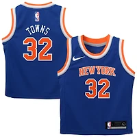 Infant Nike Karl-Anthony Towns Blue New York Knicks Replica Swingman Jersey - Icon Edition
