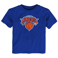 T-shirt pour bébé Outerstuff orange avec logo principal des New York Knicks
