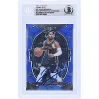 Carte Panini Select Blue Prizm n° 22 Beckett autographiée par Jalen Brunson des New York Knicks 2022-23, signée Beckett Fanatics