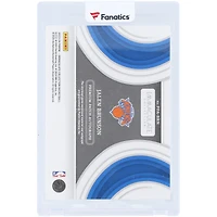 Jalen Brunson New York Knicks Autographed 2023-24 Panini Immaculate Collection Game Used Letter Patch Relic Gold #PPA-BRN #5/10 Card