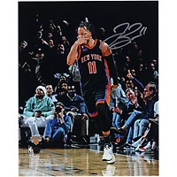 Jalen Brunson New York Knicks Autographed 8' x 10" Celebration Photograph 