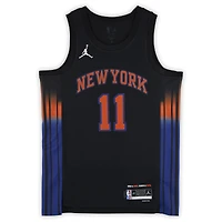 V106832 Knicks Jalen Brunson New York Knicks Maillot Nike Statement Swingman noir autographié 2025-26 11 Jalen Brunson AUT BK JERSEY 45963 AUTJERBSK JRSYBR0555 #1