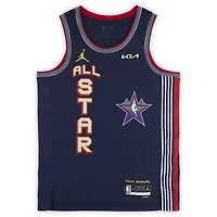 Jalen Brunson New York Knicks Autographed Navy 2025 NBA All-Star Game Nike Swingman Jersey with "25 ASG 2/16/25" & "City by the Bay" Inscriptions - Limited Edition of 10
