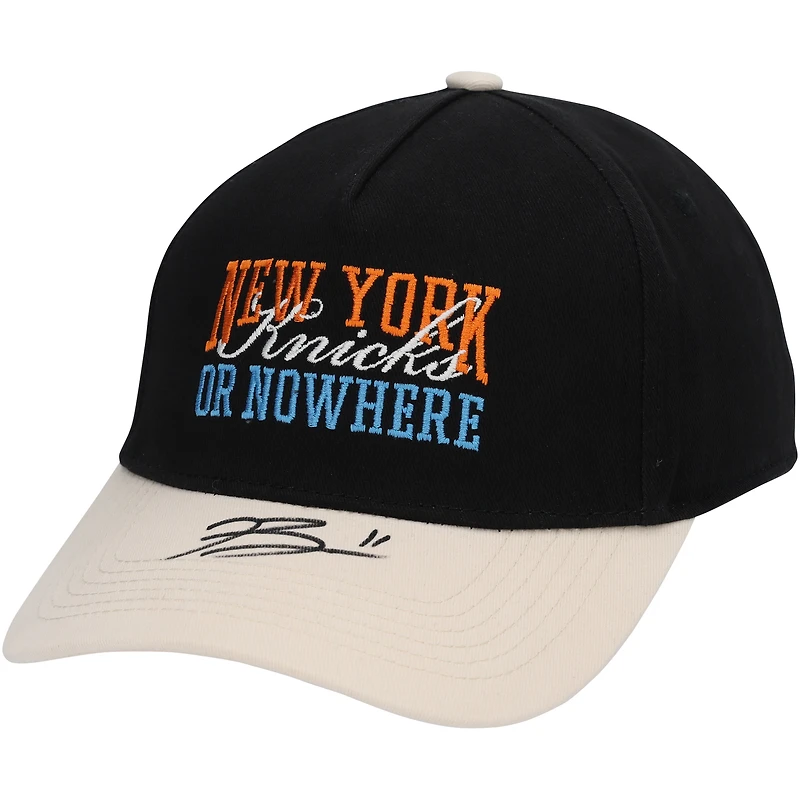 Casquette dédicacée « New York or Nowhere » par Jalen Brunson des New York Knicks