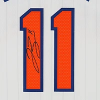 Maillot Nike City Edition 2024-25 blanc dédicacé par Jalen Brunson des New York Knicks