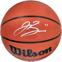 Ballon de basket-ball d'intérieur/extérieur Wilson Authentic Series autographié par Jalen Brunson des New York Knicks