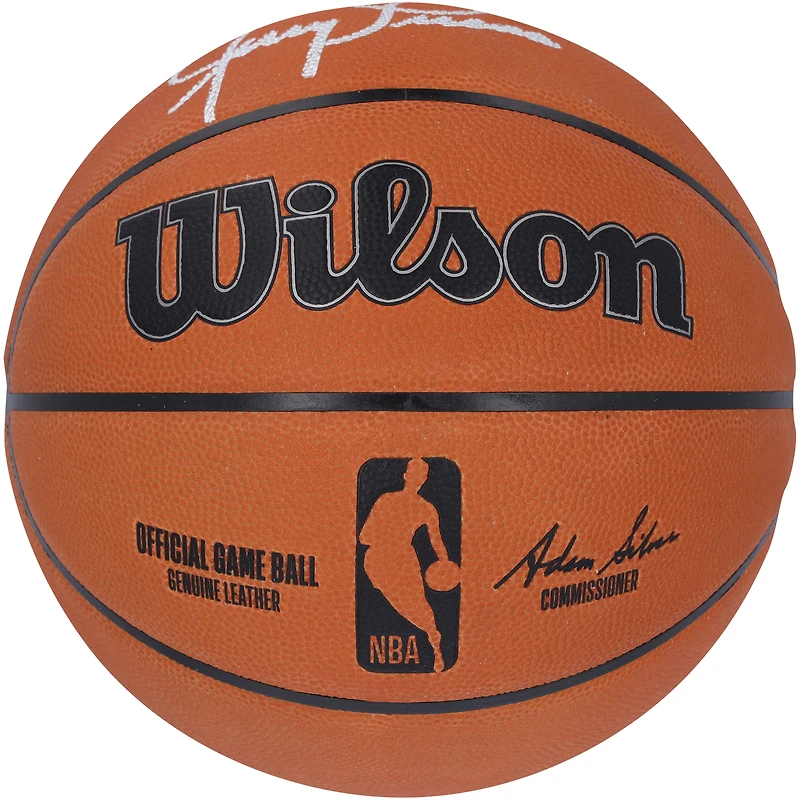 Jerry Lucas New York Knicks Autographed Wilson Official Game Basketball