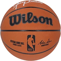 Jerry Lucas New York Knicks Autographed Wilson Official Game Basketball