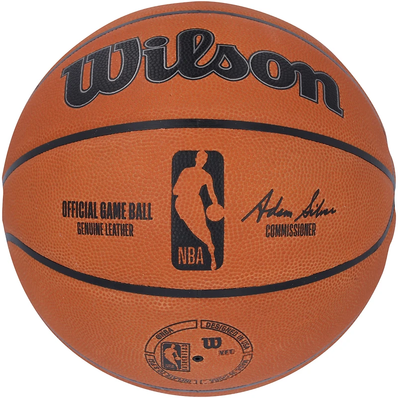 Jerry Lucas New York Knicks Autographed Wilson Official Game Basketball