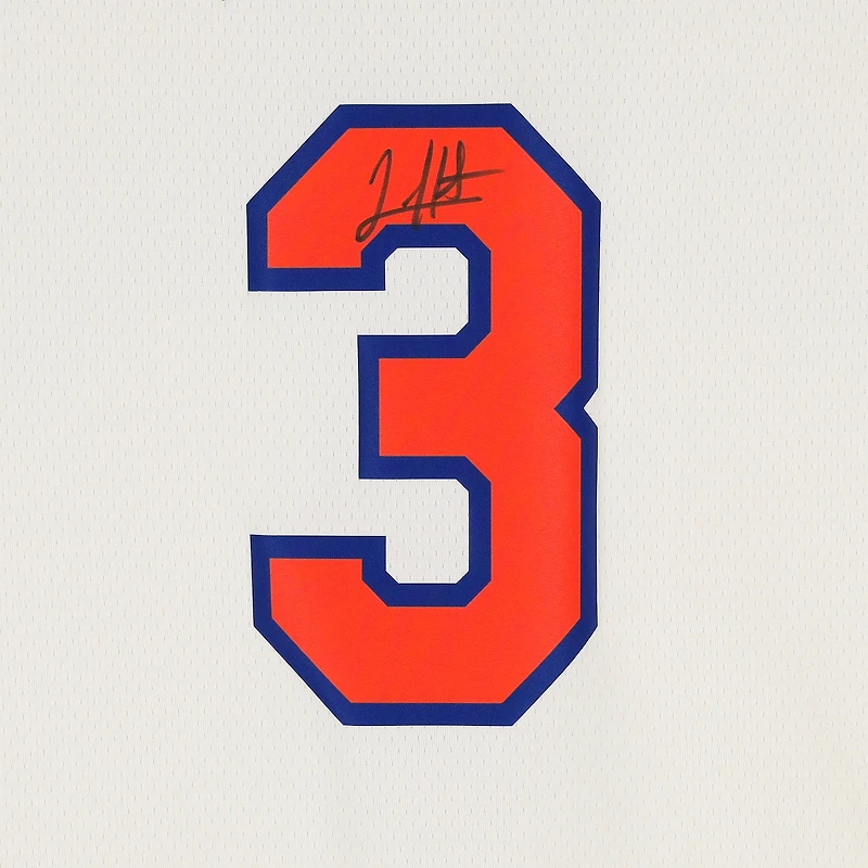 Josh Hart New York Knicks Autographed Cream Nike 2025-26 City Edition Swingman Jersey
