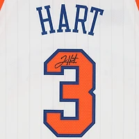 Josh Hart New York Knicks Autographed White Nike 2024-25 City Edition Authentic Jersey