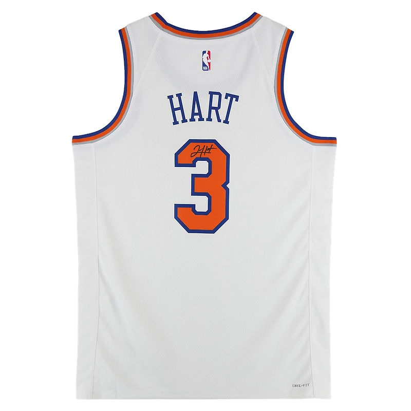 V106832 Knicks Josh Hart New York Knicks Maillot Nike White Association Swingman autographié 3 Josh Hart AUT BK JERSEY 45967 AUTJERBSK JRSYHA0267 #2