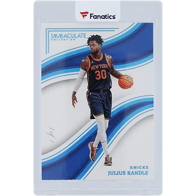 Carte Panini Immaculate Collection Platinum #4 #1/1 de Julius Randle New York Knicks 2022-23