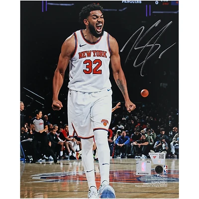 Karl-Anthony Towns New York Knicks Autographed 8" x 10" Scream Photograph
