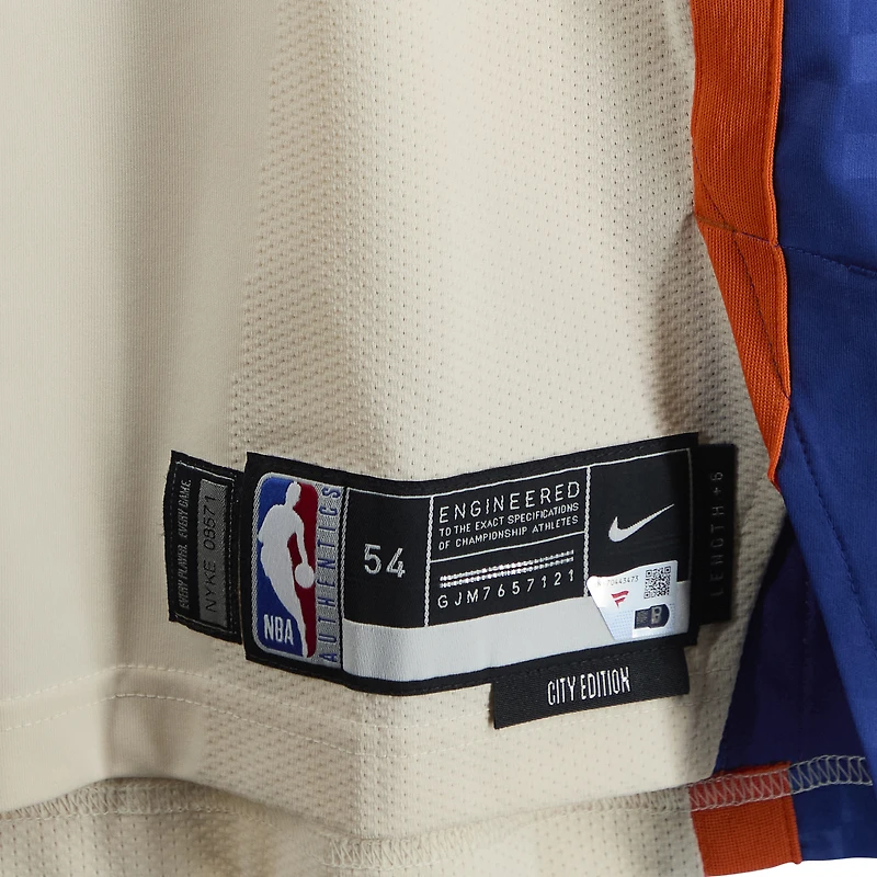 Karl-Anthony Towns New York Knicks Autographed Game-Used #32 Cream City Jersey vs. Los Angeles Lakers on February 1, 2026 with "GU 2-1-26 vs LAL" Inscription - Size 54+6