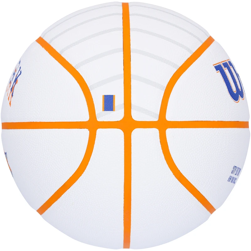 Karl-Anthony Towns New York Knicks Autographed Wilson 2024-25 City Edition Collector's Basketball