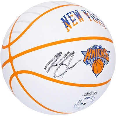 Karl-Anthony Towns New York Knicks Autographed Wilson 2024-25 City Edition Collector's Basketball
