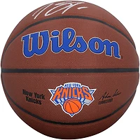 Karl-Anthony Towns New York Knicks Autographed Wilson Alliance Team Logo Basketball