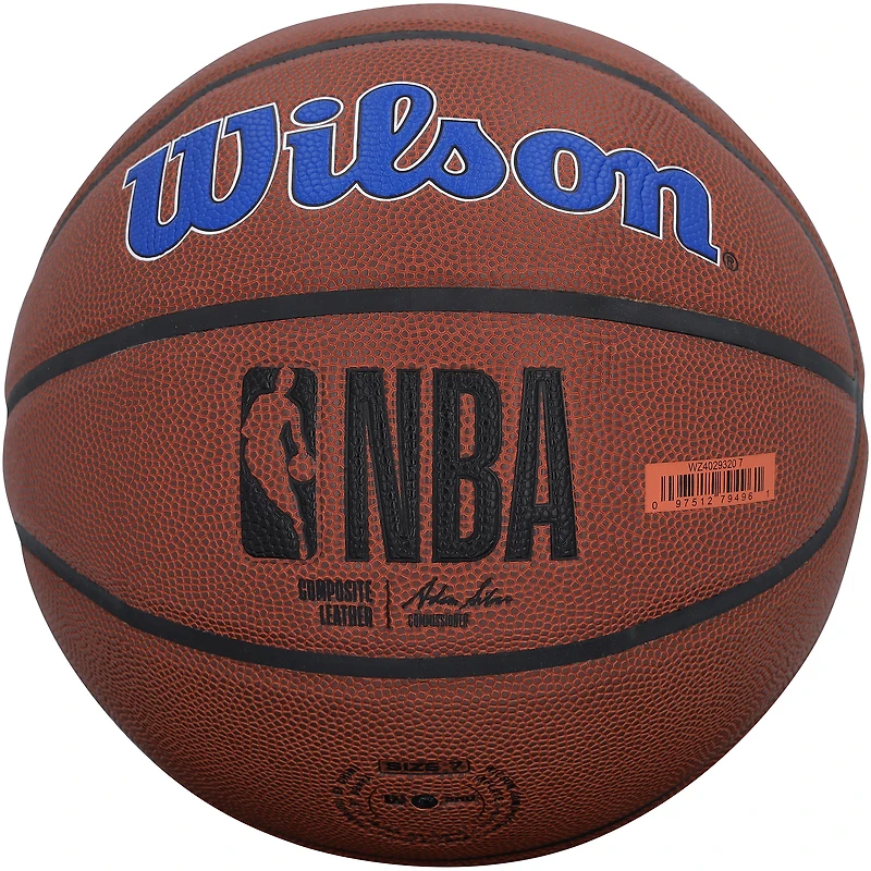 Karl-Anthony Towns New York Knicks Autographed Wilson Alliance Team Logo Basketball