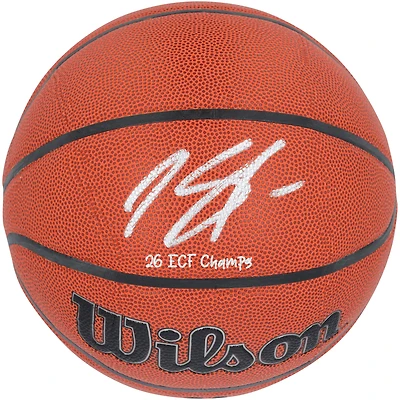 Karl-Anthony Towns New York Knicks Autographed Wilson Authentic Series Indoor/Outdoor Basketball with "26 ECF Champs" Inscription
