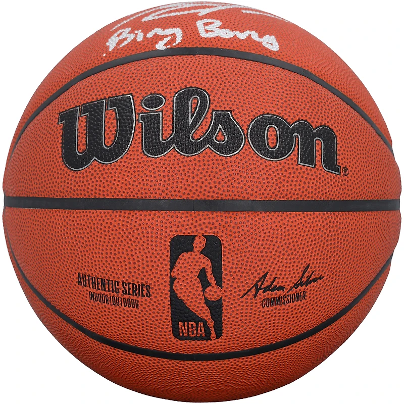 Karl-Anthony Towns New York Knicks Autographed Wilson Authentic Series Indoor/Outdoor Basketball with "Bing Bong" Inscription
