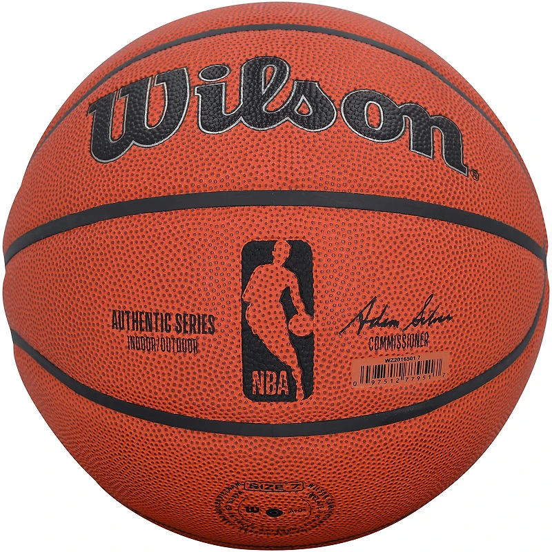 Karl-Anthony Towns New York Knicks Autographed Wilson Authentic Series Indoor/Outdoor Basketball with "Bing Bong" Inscription