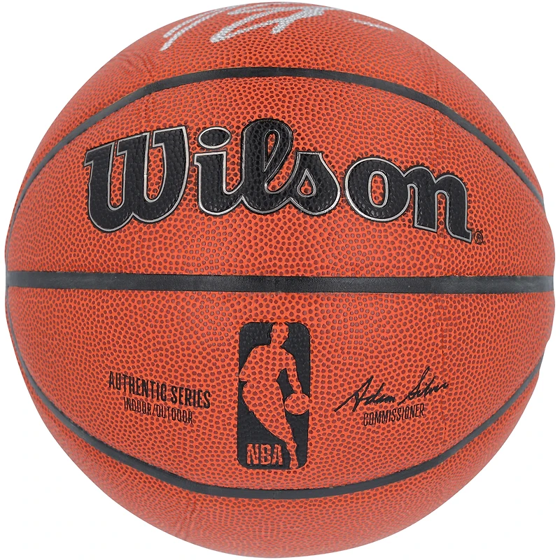 Karl-Anthony Towns New York Knicks Autographed Wilson Authentic Series Indoor/Outdoor Basketball