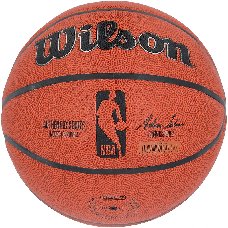 Karl-Anthony Towns New York Knicks Autographed Wilson Authentic Series Indoor/Outdoor Basketball