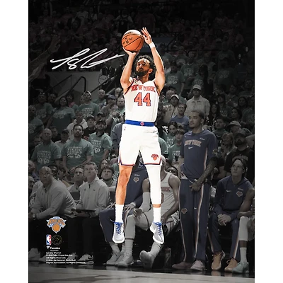 Landry Shamet New York Knicks Autographed 2026 NBA Finals Champions 8" x 10" Action Spotlight Photograph