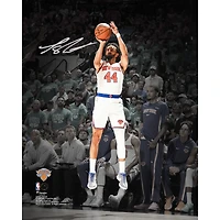 Landry Shamet New York Knicks Autographed 2026 NBA Finals Champions 8" x 10" Action Spotlight Photograph