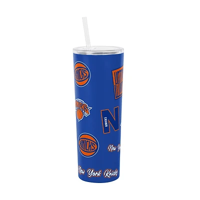 Gobelet isotherme à paille Dreamweave 30 oz Logo Brands New York Knicks