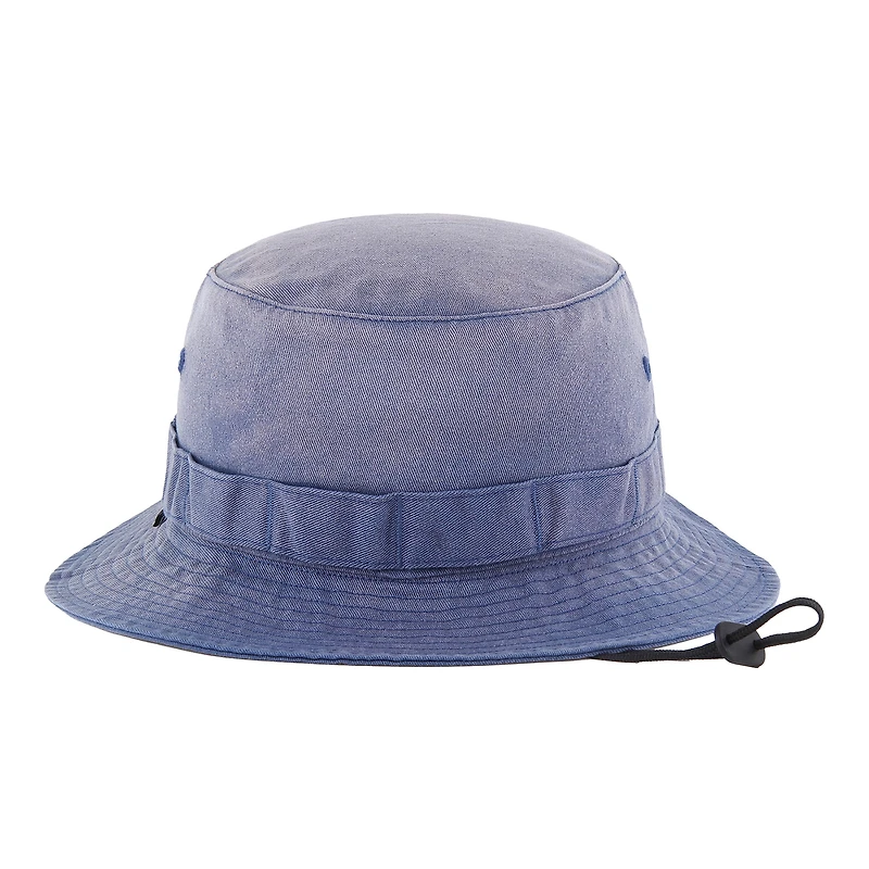 Men's '47  Blue New York Knicks Buxton Garment Washed Bucket Hat