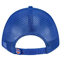 Men's New Era  Blue New York Knicks Minimalist 9FORTY M-Crown Adjustable Hat