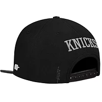 Men's Pro Standard  Cream/Black New York Knicks French Terry Snapback Hat