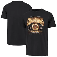 Men's '47 Orange New York Knicks 2026 NBA Finals Champions Franklin T-Shirt
