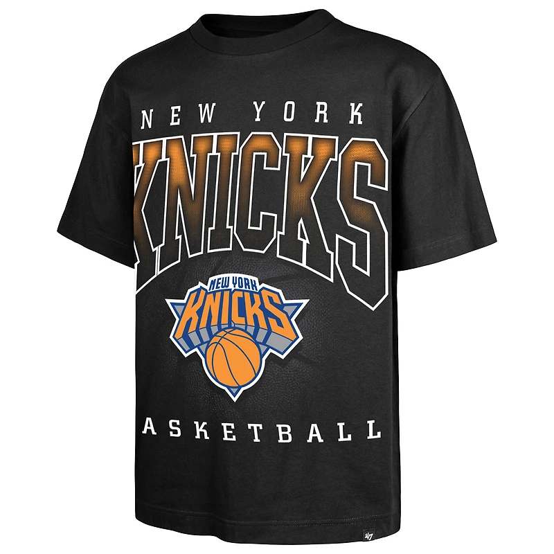 T-shirt épais noir « 47 » pour homme, édition limitée, des New York Knicks, Afterhours Foundation
