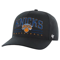 Men's '47 Black New York Knicks Core Roscoe Hitch Adjustable Hat