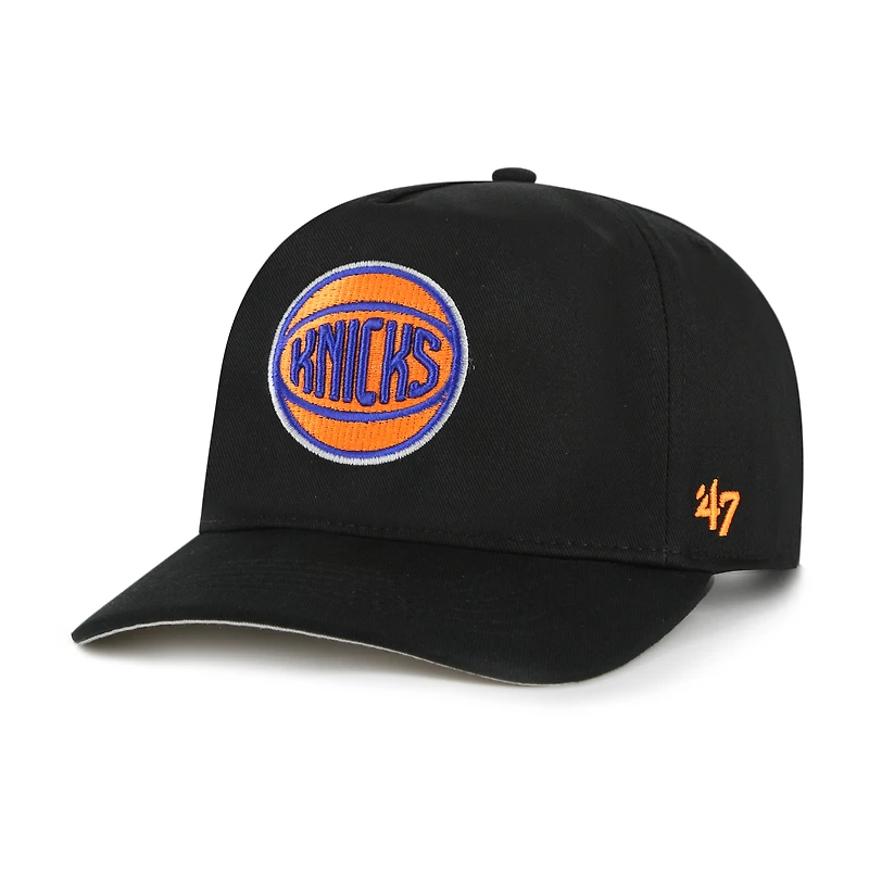 Men's '47  Black New York Knicks Hitch Adjustable Hat