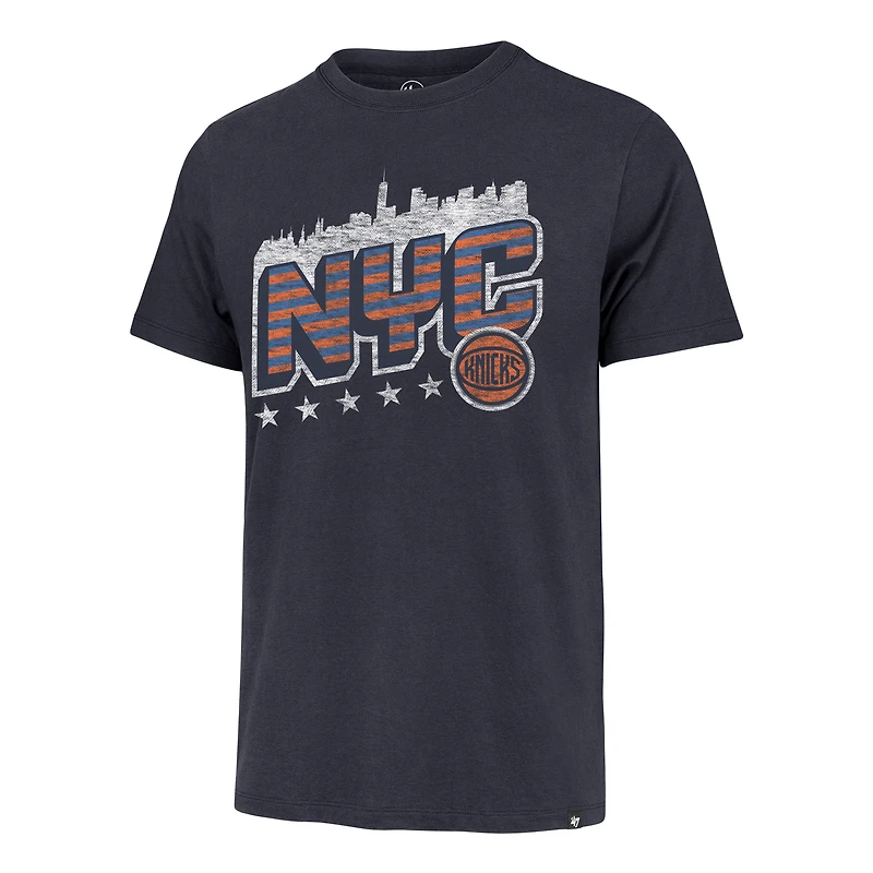 Men's '47 Blue New York Knicks Forever Franklin T-Shirt