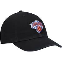 Men's '47 Black New York Knicks Team Clean Up Adjustable Hat