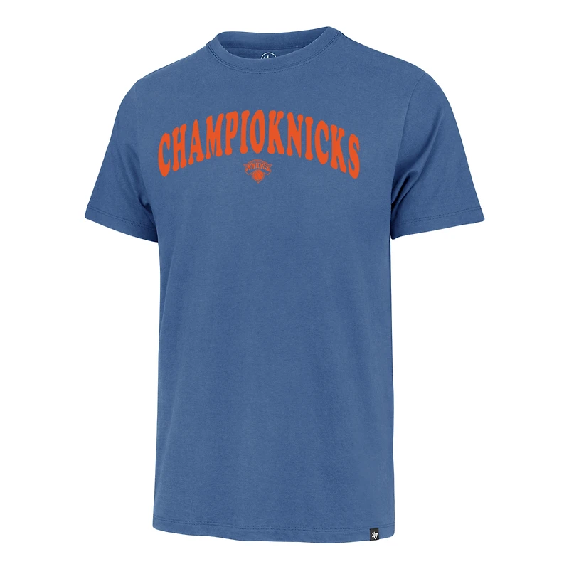 T-shirt homme '47 Blue New York Knicks 2026 NBA Finals ChampioKnicks Franklin