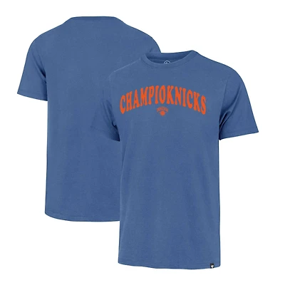 Men's '47 Blue New York Knicks 2026 NBA Finals ChampioKnicks Franklin T-Shirt