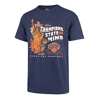 Men's '47 Blue New York Knicks 2026 NBA Finals Champions Big & Tall State of Mind T-Shirt