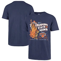 Men's '47 Blue New York Knicks 2026 NBA Finals Champions Big & Tall State of Mind T-Shirt